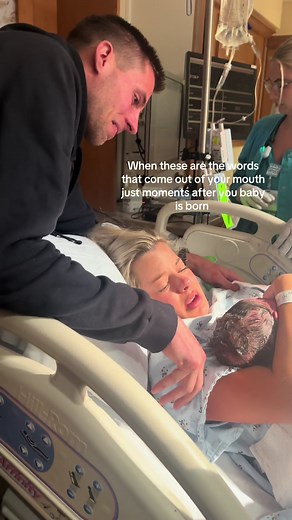 I DIE laughing every time I watch this 😂 a little deluluuuu #birth #laboranddelivery #labor #baby
