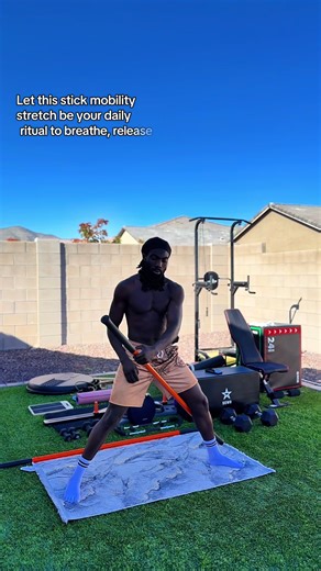 When you lean into this stick mobility stretch with presence and breath, you invite your hips and knees to finally let go of the pain they’ve been holding onto. Move slowly, listen inward, and let each rep become a quiet prayer for freedom in your joints—one conscious stretch at a time, your body remembers what it feels like to be whole again. #stickmobility #mindfulmovement #hippainrelief #kneepainrelief #mobilitytraining