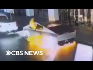 Tesla Cybertruck explodes outside Trump hotel in Las Vegas