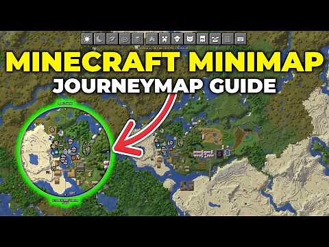 How To Get a Minimap in Minecraft (JourneyMap)