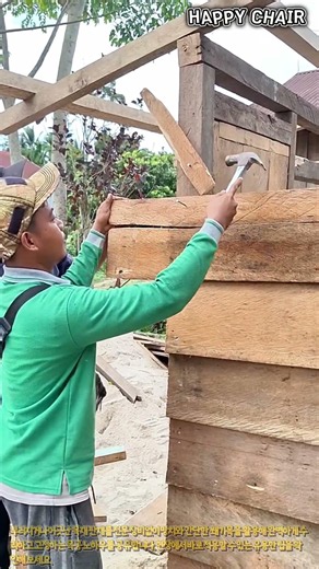 초보자도 1분 만에 마스터하는 현장 목수들의 판재 보수법 #worker #process #construction #tools #skills
