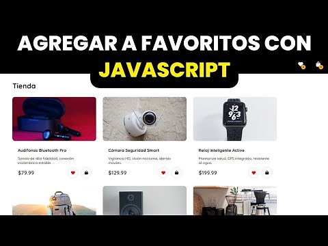 Cómo Crear un Botón de 'Añadir a Favoritos' en JavaScript | Guía Paso a Paso