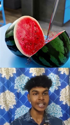 💖 How to cut watermelon like pro 🤔 Tamil #shorts #cutting #watermelon #tricks #tips