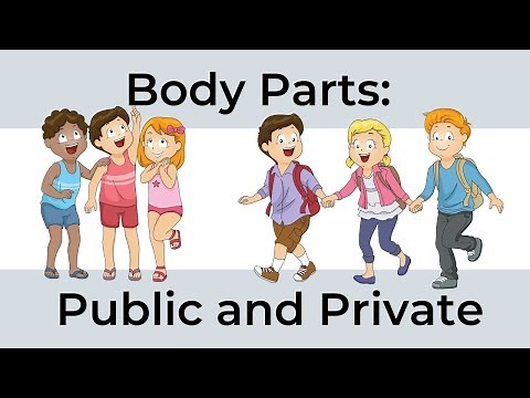 What are "public" and "private" body parts? Let's learn together.