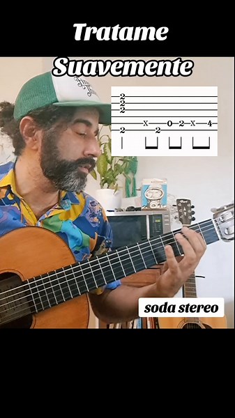 Aprende a Tocar Tratame Suavemente en Guitarra Criolla - Tutorial