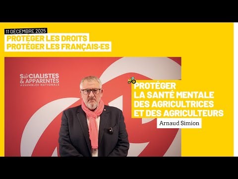🚜 Protéger la santé mentale des agricultrices et des agriculteurs