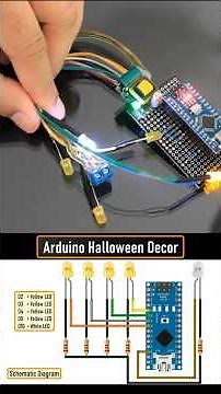 Easy DIY Halloween Ghost Lights With Arduino!