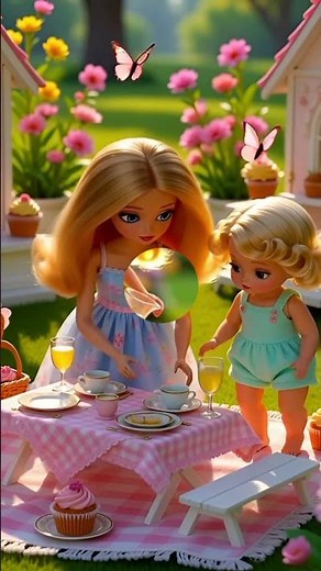Barbie doll daily routine