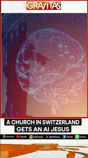 Switzerland's Church Gets an AI Jesus | GRAVITAS | WION Shorts
