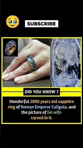 INSANE Ancient Art: Caligula’s Wife Carved into a Sapphire Ring