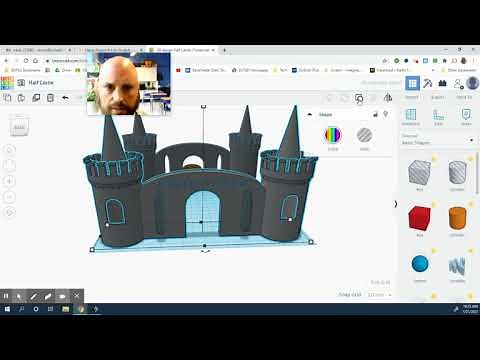 The Castle Project Lesson # 3 - 3D Design with Tinkercad