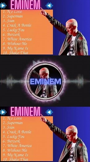 No Love - Eminem - Eminem Playlist - Greatest Hits Full Album #shorts