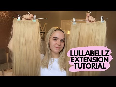 LullaBellz Clip-In Hair Extension Tutorial