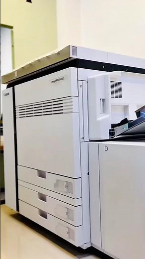 Canon imagePRESS V800 Demo 🔥 High Speed Digital Printing Machine | Print Quality Test