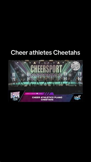 Celebrate Cheetah Cheer Athletes Achievements
