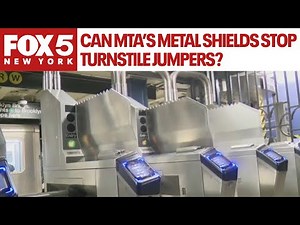 Can MTA’s metal shields stop turnstile jumpers?