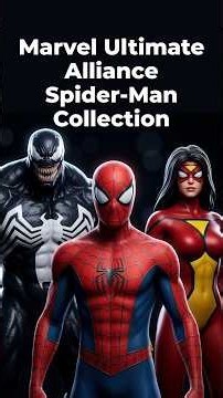 Spider-Man Collection All Characters and Costumes - Marvel: Ultimate Alliance #spiderman #marvel