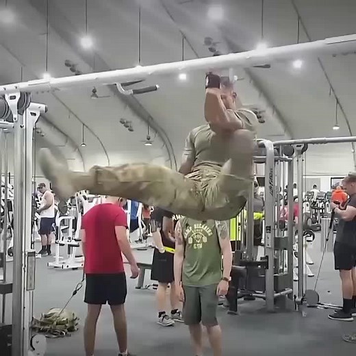 Military Soldier Gym Workout