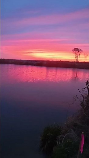 Outer Banks fishing Sunset! (Outer Banks Vacation Destination) #obxoutdoors #sunsetvideos