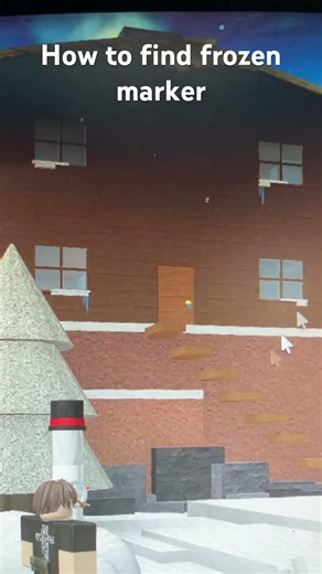 How to find frozen marker