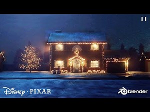 Create a Disney Pixar Style House in Blender Tutorial Series 2