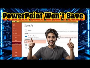 How To Fix Microsoft PowerPoint File Not Saving - For Beginners