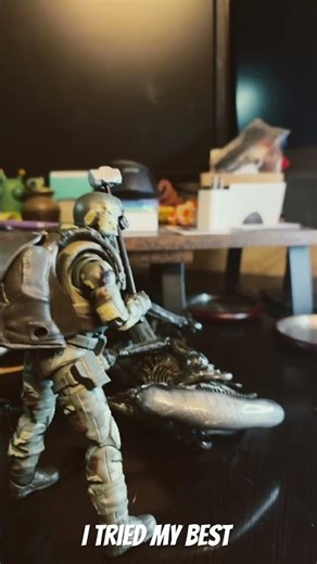 Soldiers versus alien/xenomorph I tried my best ￼￼