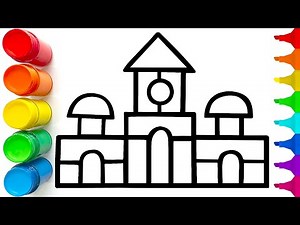 How to Draw a Toy Castle | Easy Step by Step Drawing Tutorial
