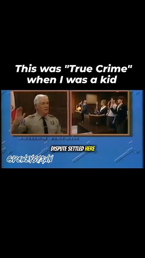 We watched People's Court on "sick" days...... | Dewey Shawn