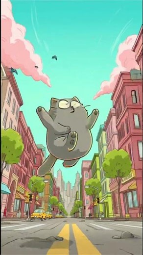 Angry cat #cat #anime #cartoon