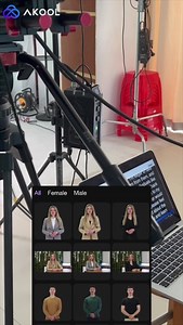 32 reactions · 4 comments |  Busy day on set, shooting new avatars! Come see how AKOOL is expanding its avatar library with a diverse range of models for your business to choose from. ✨ Stay tuned for more updates! #AvatarCreation #AI #DigitalInnovation #BusinessTools #AKOOL | Akool Inc | Facebook