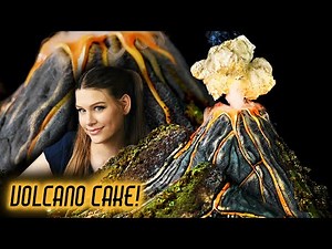 Amazing Erupting Volcano Cake - Stories in Sugar