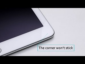 ESR | How Can I Avoid Having the iPad Screen Protector's Corner not Stick?