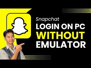 How to Login Snapchat on PC Without Emulator !