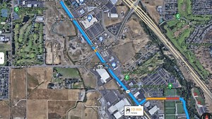 Funeral procession for fallen firefighter