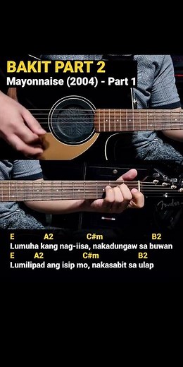 Bakit Part 2 - Mayonnaise (2004) Easy Guitar Chords Tutorial with Lyrics Part 1 SHORTS REELS