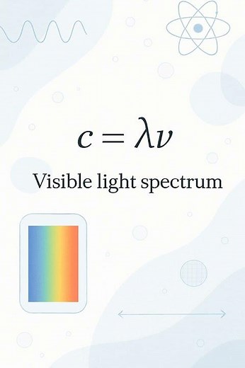 Visible Light Spectrum Explained! 🔬 #Shorts