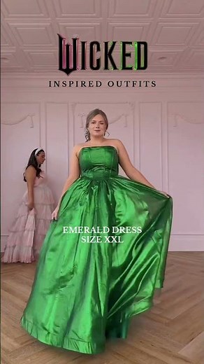 Size-Inclusive Outfits Inspired By WICKED 💚