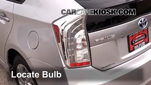 Tail Light Replacement on 2010 Toyota Prius 1.8L 4 Cyl.