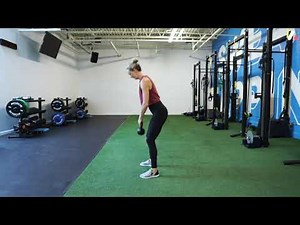 2-Handed KB Squat Clean