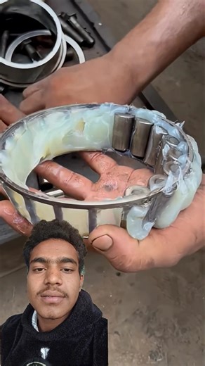 Wheel Bearing Basics Grease #grease #bearing #shorts