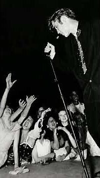 Mystery Train - Elvis Presley, 4 July 1956, returned home for benefit concert Russwood Park, Memphis