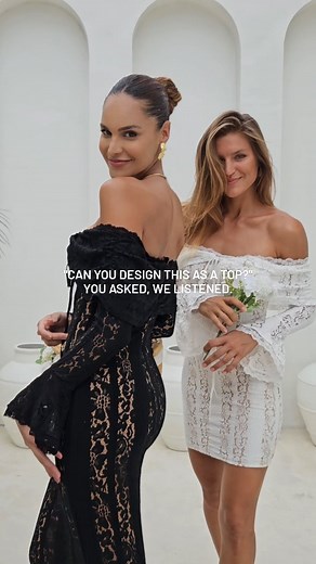 The Rose you loved, now reimagined. 🌹 Our best-selling ROSE Dress, now available as a top. Presale now live, check your emails so you don’t miss your size. | Bodycon Collection