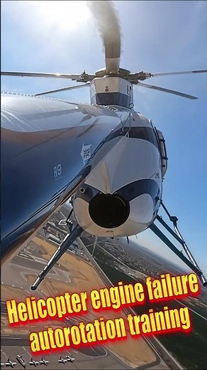 Helicopter Pilot Training - Surviving Engine Failure #shorts #aviation