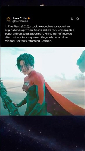 The Deleted Ending DC Scrapped Forever #supergirl #dc #shorts
