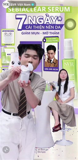 SVR SUPER SALE 9/10 và 10/10 💚 Chăm da khoẻ, Deal đậm chất!!! Đừng bỏ lỡ phiên Livstream lớn nhất trước giờ trên kênh SVR chính hãng nhé 🔥🔥🔥 #svrvietnam #sale