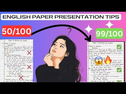 How to Write English Board Paper for 90+ Marks | Class 12th PSEB Paper Presentation Tips🔥// #pseb