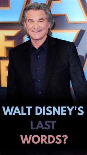 Kurt Russell Opens Up About Walt Disney's Final Words #hollywoodupdates #celebritynews #foryou