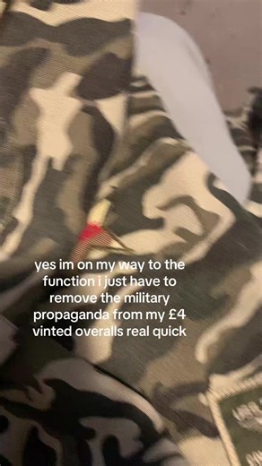 Amazing Vinted Finds: Removing Military Propaganda
