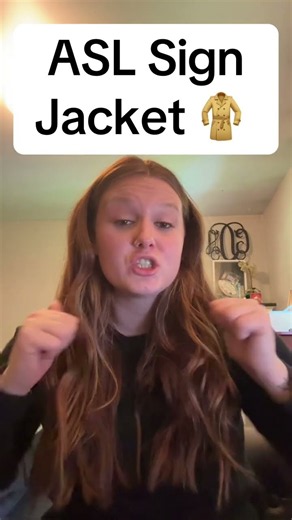 Learn How To Sign "Jacket" in ASL for Beginners | American Sign Language #shorts